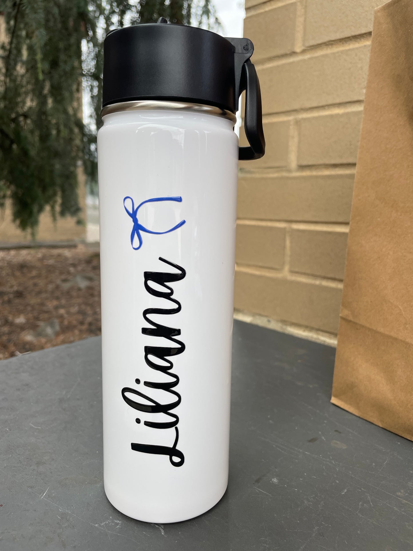 22 oz. Custom Water Bottle