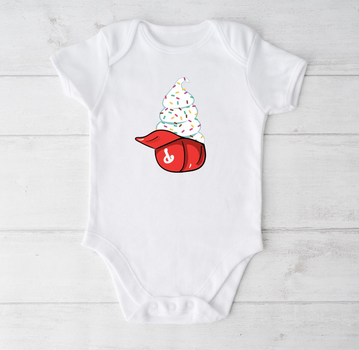 Ice Cream Helmet Onesie/Tee