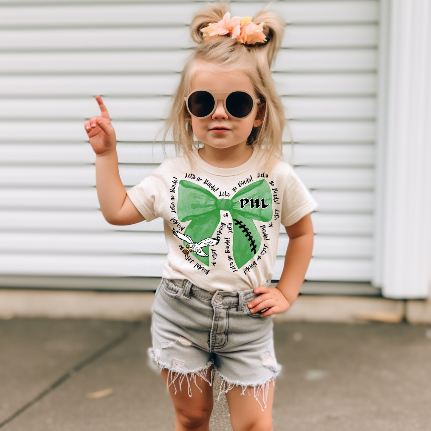 PHL Coquette Bow Tee (Kids)