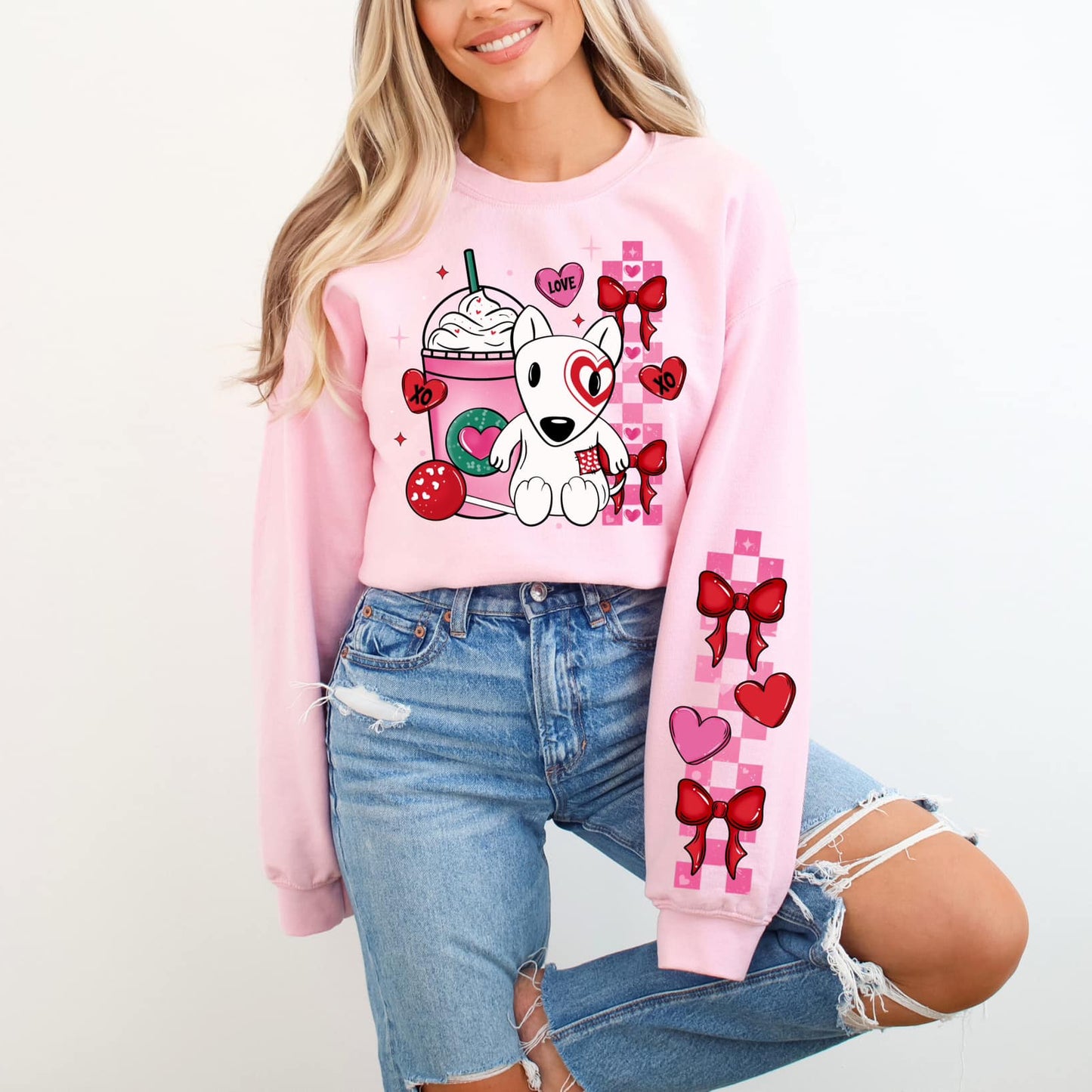 Valentine's Bullseye Sweatshirt