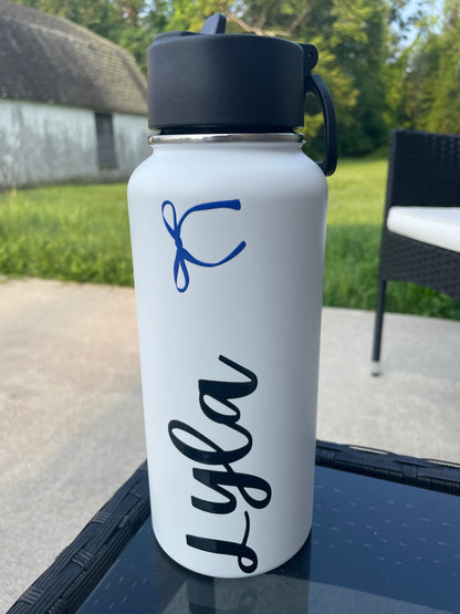 32 oz. Custom Water Bottle