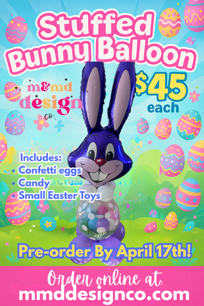 Stuffed Bunny Balloon
