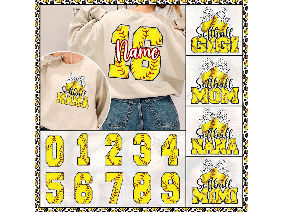 Softball Custom Sweatshirt