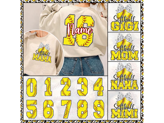 Softball Custom Sweatshirt